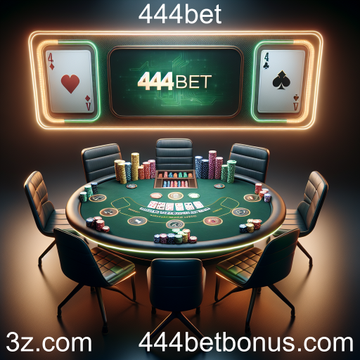 Atrações do Poker no 444bet
